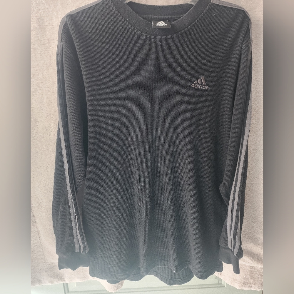 Adidas Black Long Sleeve Shirt